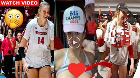 wisconsin volleyball team leaked porn|Wisconsin Volleyball Nude Laura Schumacher Leaked!